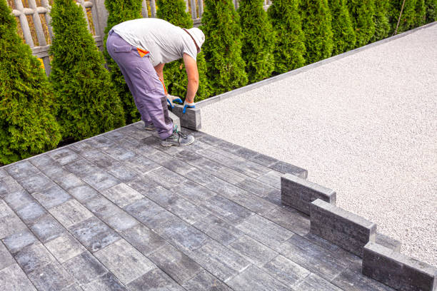 Permeable Paver Driveway in Claycomo, MO